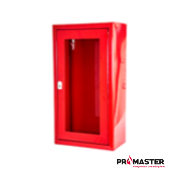 Gabinete metalico rojo
