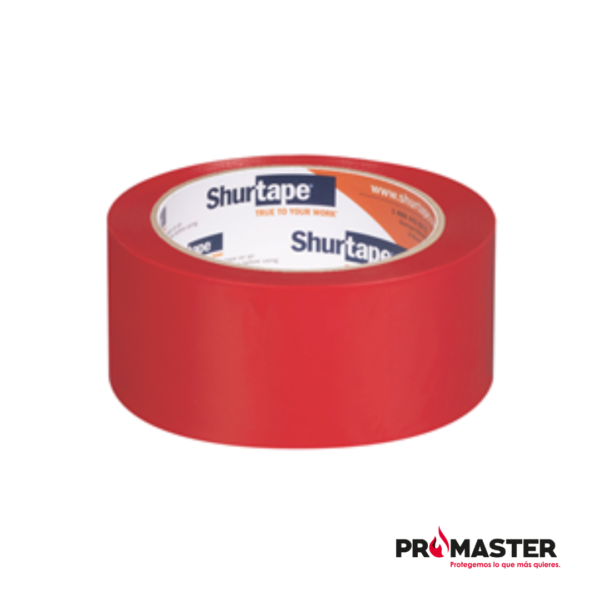 Cinta delimitadora roja